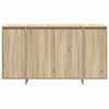 vidaXL Sideboard Sonoma-Eiche 135 x 41 x 75 cm Holzwerkstoff