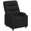 vidaXL Liegestuhl Schwarz 75 x 93 x 102 cm Stoff