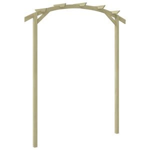 vidaXL Garten-Pergola Kiefernholz Impr&auml;gniert 180x210x40 cm
