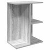 vidaXL Nachttische 2 Stk. Grau Sonoma 46,5x29x61 cm Holzwerkstoff