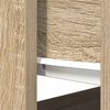 vidaXL Konsolentisch mit Schubladen Sonoma-Eiche 85,5x38,5x74,5 cm