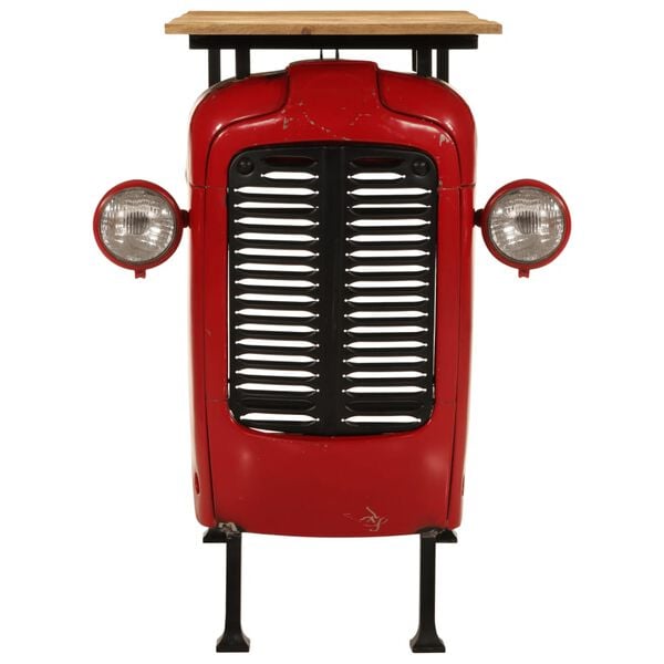 vidaXL 7-tlg. Bar-Set Massivholz Mango