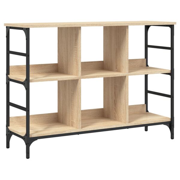 vidaXL Sideboard Sonoma-Eiche 102 x 32 x 73,5 cm Holzwerkstoff