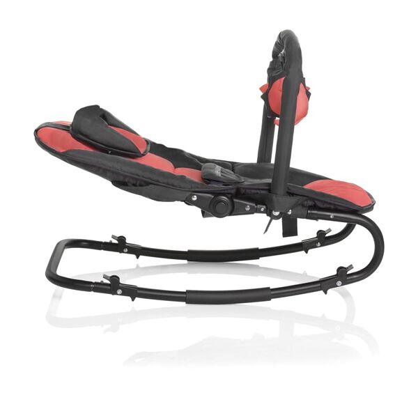 Little World Babywippe Stardust Schwarz und Rosa Pink