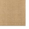 vidaXL Teppich Natur Sisal 66x250 cm