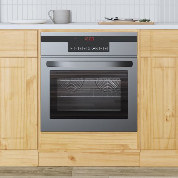 vidaXL Schrank SKI Honigbraun 60 x 46 x 81 cm Massives Kiefernholz