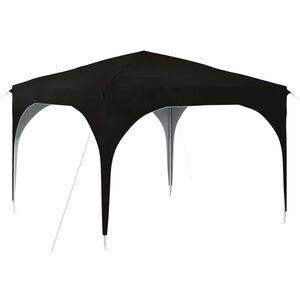 vidaXL Pop-up Partyzelt 290 x 290 x 245 cm Schwarz