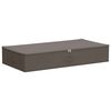 vidaXL Aufbewahrungsbox 24 stk. Vliesstoff 90 x 48 x 15 cm 64,8 L Grau