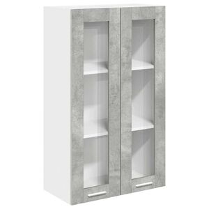 vidaXL H&auml;ngeschrank Betongrau 60 x 31 x 100 cm Holzwerkstoff