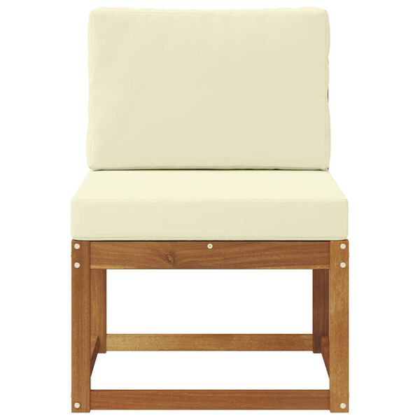 vidaXL Outdoor Mittelsofa Massivholz Akazie