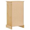 vidaXL Badschrank Corona 45x33x80 cm Massivholz Kiefer