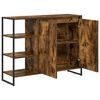 vidaXL Seitenschrank Raucharbe 96,5 x 30 x 75 cm Holzwerkstoff
