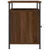 vidaXL Nachttische 2 Stk. Braun Eichen-Optik 40x42x60 cm Holzwerkstoff