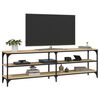 vidaXL TV-Schrank Sonoma-Eiche 160x30x50 cm Holzwerkstoff