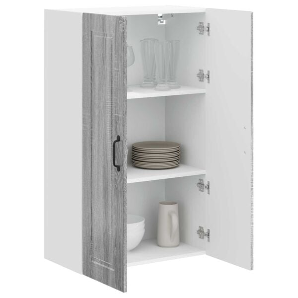vidaXL K&uuml;chenschrank Graues Sonoma 60 x 31 x 100 cm Holzwerkstoff