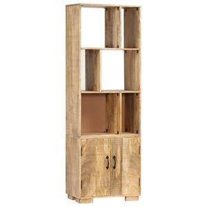 vidaXL B&uuml;cherregal 60x35x180 cm Massivholz Mango
