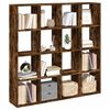 vidaXL B&uuml;cherregal R&auml;uchereiche 137,5x29x137,5 cm Holzwerkstoff