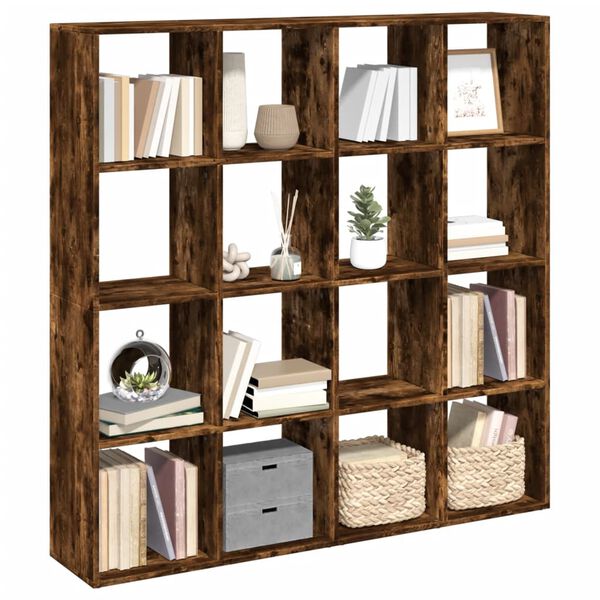 vidaXL B&uuml;cherregal R&auml;uchereiche 137,5x29x137,5 cm Holzwerkstoff