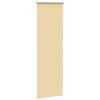 vidaXL Verdunkelungsrollo Beige 40x175cm Stoffbreite 35,7 cm Polyester