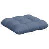 vidaXL Sitzkissen 4 pcs Blau 45 x 45 cm Cordstoff