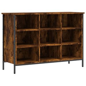 vidaXL Schuhregal R&auml;uchereiche 100x35x70 cm Holzwerkstoff