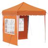 vidaXL Pop-up Partyzelt Orange 195 x 195 x 245 cm
