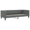 vidaXL Tagesbett Dunkelgrau 80x200 cm Stoff