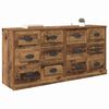 vidaXL Sideboards 2 pcs Altholz 70 x 35,5 x 67,5 cm Holzwerkstoff