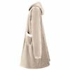 vidaXL Decken-Hoodie Beige L Fleece und Flanell