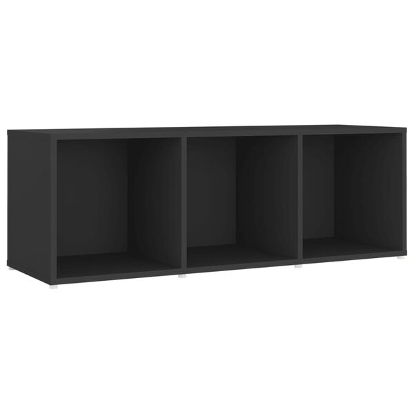 vidaXL TV-Schränke 3 Stk. Grau 107x35x37 cm Holzwerkstoff