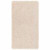 vidaXL Rutschfeste Badmatte Creme 70 x 120 cm PP