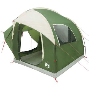 vidaXL Autozelt mit Dach Gr&uuml;n 239 x 210 x 210 cm Polyester und Stahl