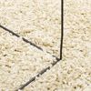 vidaXL Shaggy-Teppich PAMPLONA Hochflor Modern Golden 240x240 cm