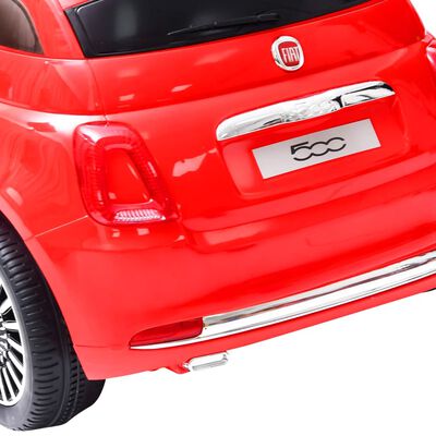 vidaXL Kinder-Elektroauto Fiat 500 Rot