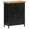 vidaXL Sideboard 60x30x76 cm Raues Mangoholz