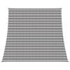 vidaXL Sonnensegel Anthrazit und Wei&szlig; 4 / 5 x 4 m HDPE