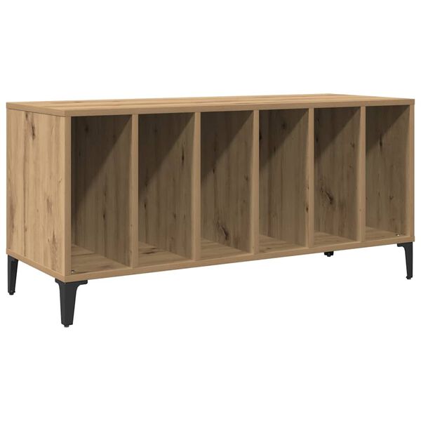 vidaXL Plattenschrank Artisan-Eiche 100x38x48 cm Holzwerkstoff