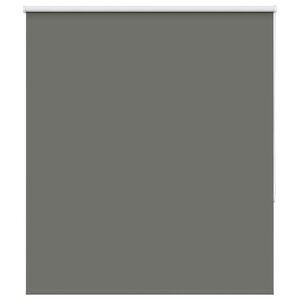 vidaXL Verdunkelungsrollo Grau 125x130cm Stoffbreite 121,6cm Polyester