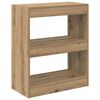 vidaXL B&uuml;cherregal 2 Ebenen 60 x 30 x 72 cm Holzwerkstoff