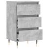 vidaXL Sideboard Betongrau 40x35x70 cm Holzwerkstoff