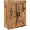 vidaXL Highboard Altholz 69,5 x 34 x 180 cm Holzwerkstoff