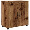 vidaXL Badezimmerschrank Altholz 61 x 35 x 64 cm Holzwerkstoff, Metall
