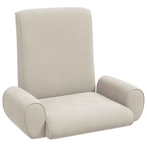 vidaXL Bodenstuhl Hafer 68 x 51 x 56 cm Grobvelours