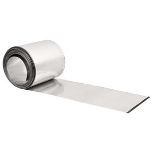 vidaxl Rasenkante 5 m x 20 cm Verzinkter Stahl Silber