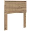 vidaXL Kopfteil Artisan-Eiche Holzwerkstoff