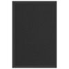 vidaXL Fu&szlig;matte Schwarz 40x60 cm