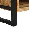 vidaXL Couchtisch 90x50x36 cm Raues Massivholz Mango