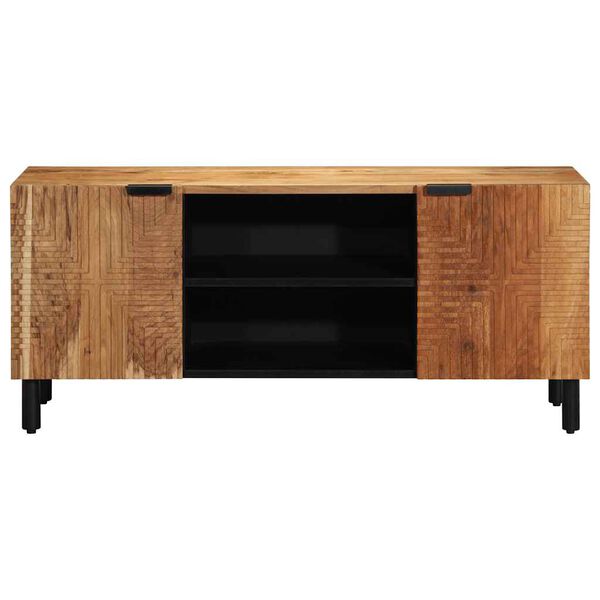 vidaXL TV-Schrank 105x33x46 cm Massivholz Akazie