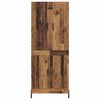 vidaXL Highboard Wandmontiert Altholz 69,5 x 34 x 180 cm Holzwerkstoff