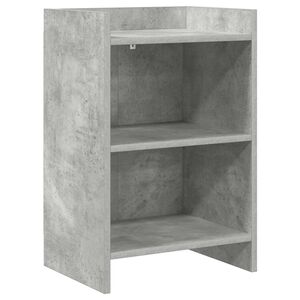 vidaXL Nachttische Betongrau 40 x 30 x 60 cm Holzwerkstoff